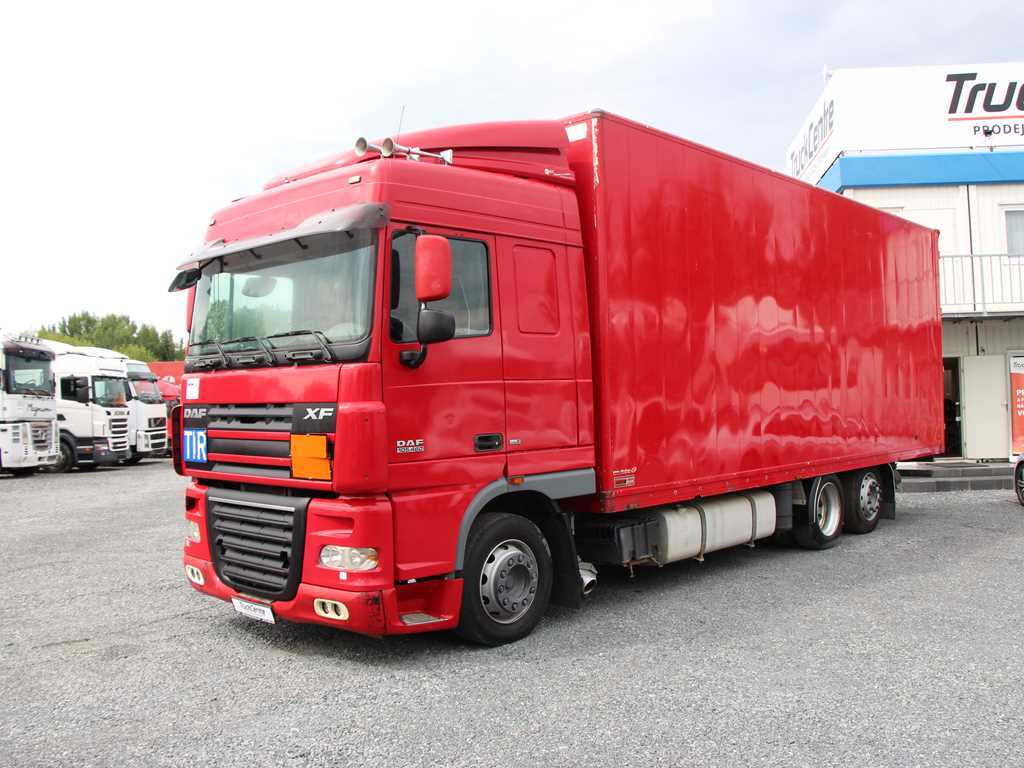 DAF XF105.460 SKŘÍŇOVÝ AUTOMOBIL, EURO 5