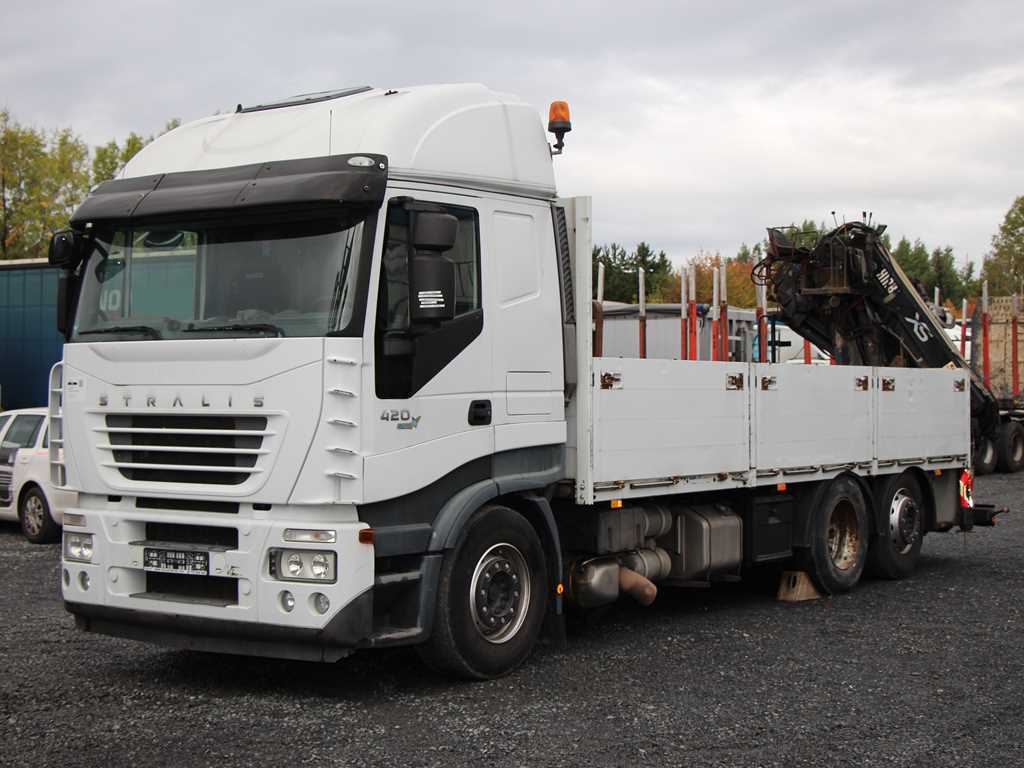 Iveco STRALIS AS 260S42 HYDRAULICKÁ RUKA HIAB 166E-4