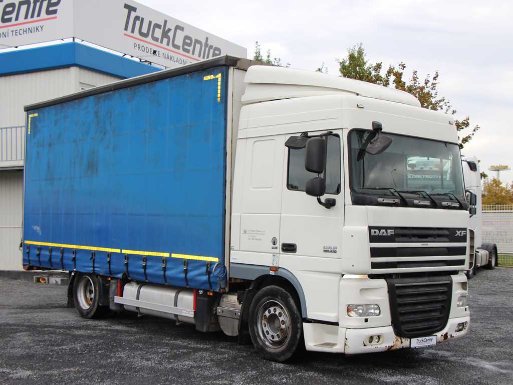 DAF XF 105.410 EURO 5 MANUALNÍ NÁKLADNÍ AUTOMOBIL VALN