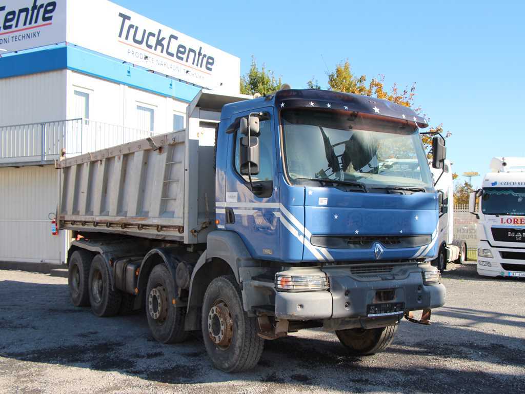 Renault KERAX 420.40 PR  EURO 3, 8X4, BORMATIC