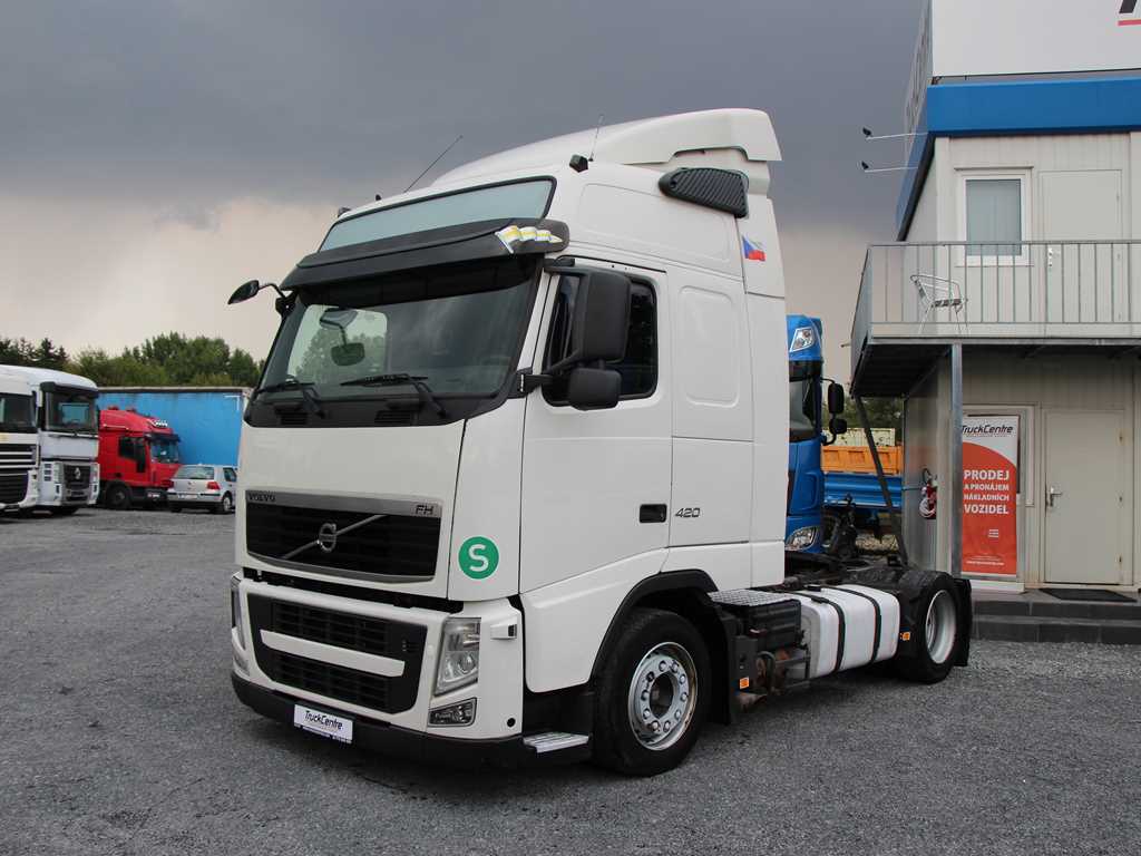 Volvo FH 13.420 Low deck TAHAČ NÁVĚSŮ , EURO 5 , LOWDECK