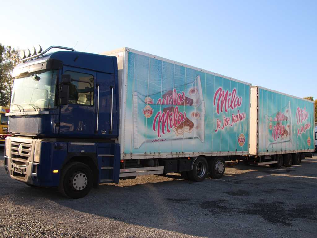 Renault MAGNUM 500DXI PRŮCHOZÍ SOUPRAVA , EURO 5 , MANUÁL
