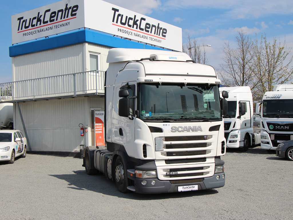 Scania R420,EURO 5 EEV HIGLINE STANDARD, EURO 5 EEV, PŘEV