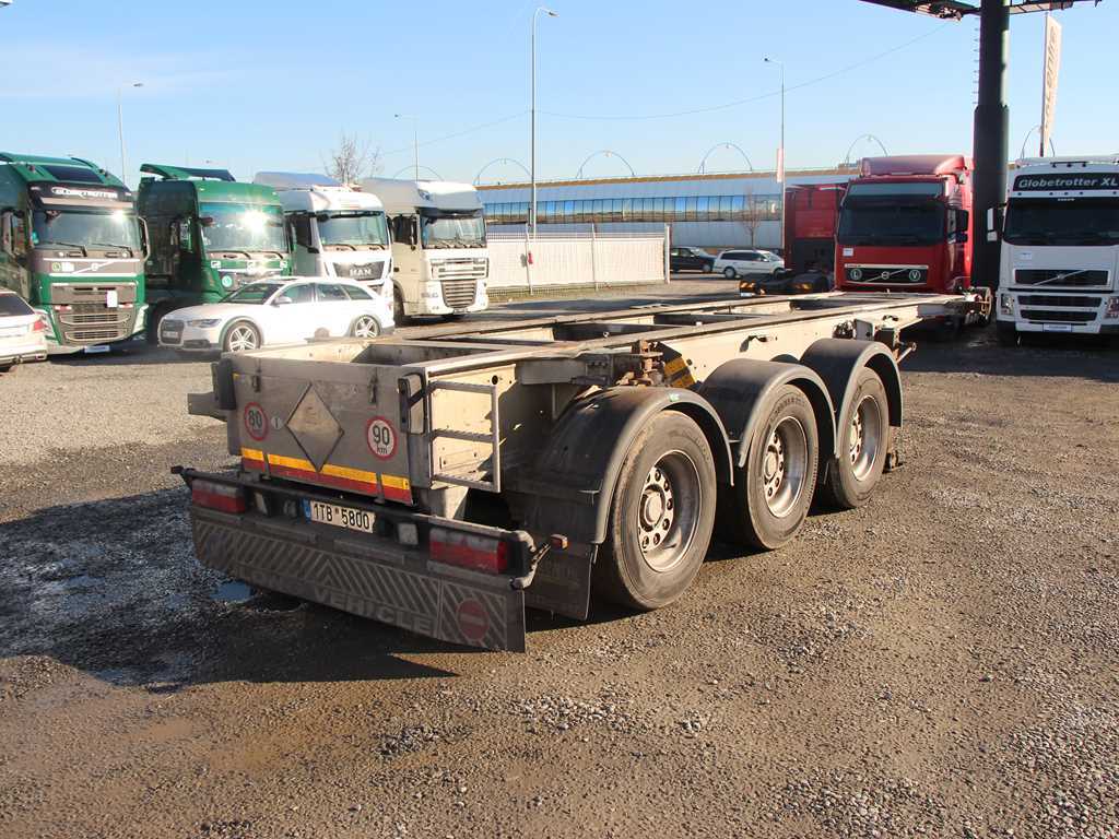 Menci SL 20 - ADR KONTEJNÉROVÉ ŠASI NA 20 STOPY KONTEJNÉ