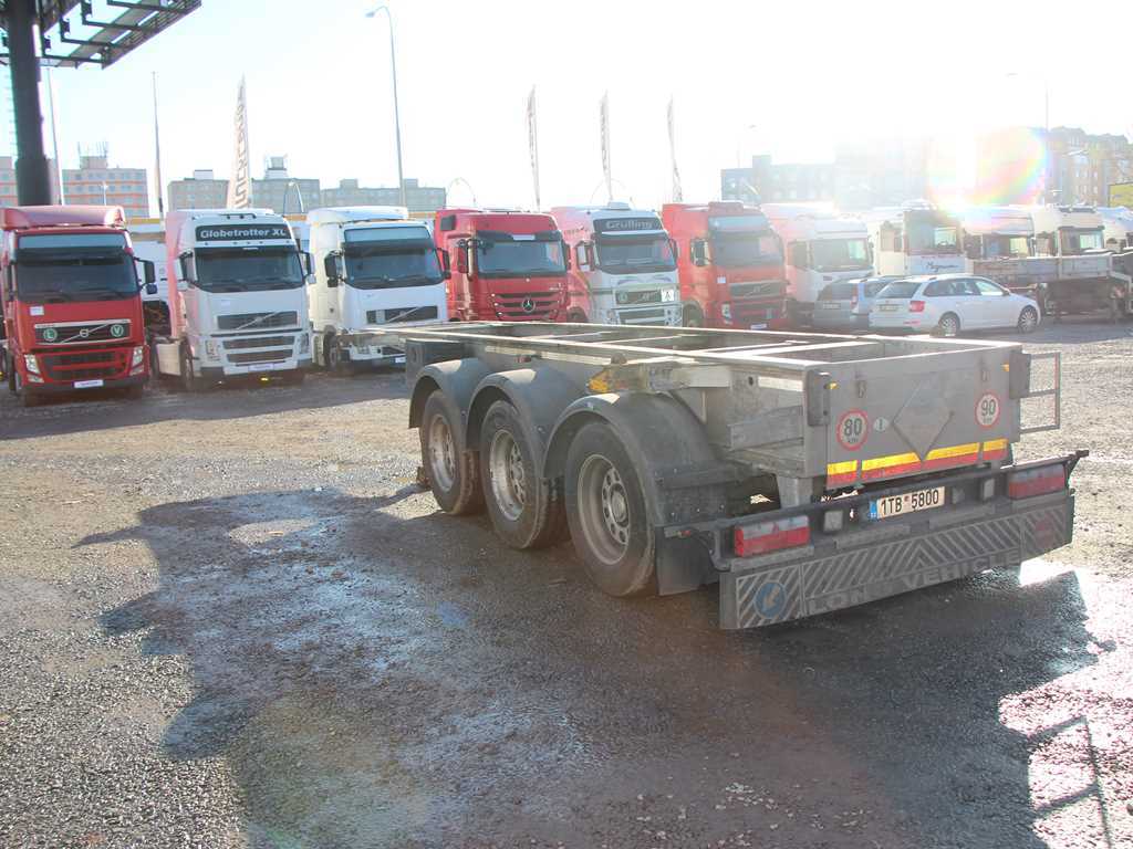 Menci SL 20 - ADR KONTEJNÉROVÉ ŠASI NA 20 STOPY KONTEJNÉ