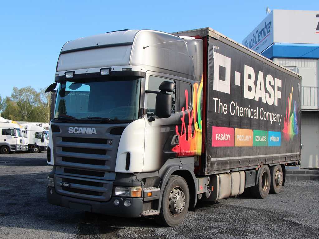 Scania R480 6x2 EURO 5, MANUÁL
