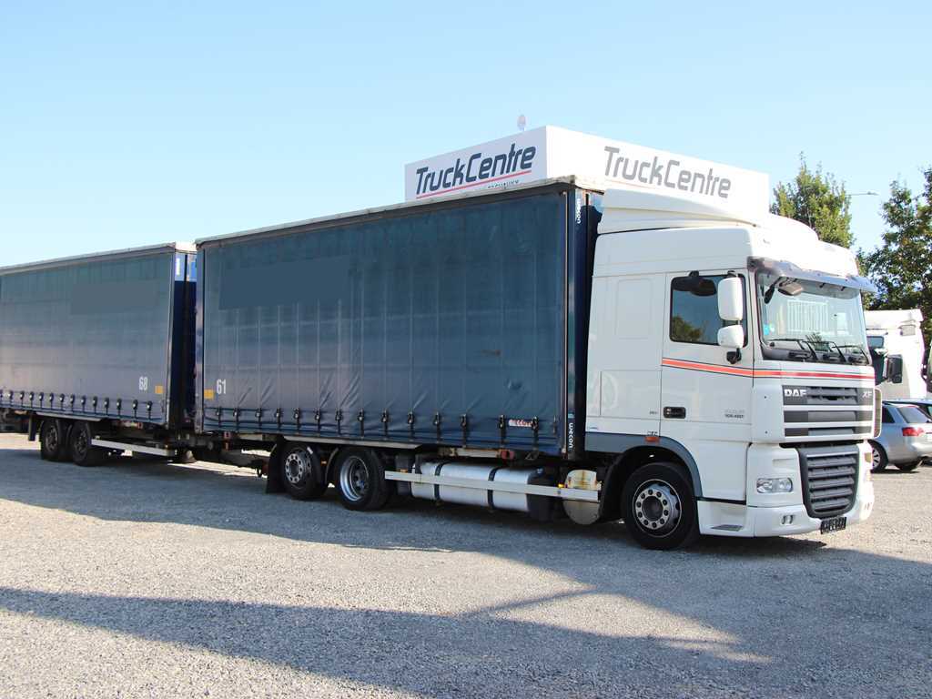 DAF XF 105.460 + VLEK  HIPOCAR HTK18 BDF, RETARDÉR, EU