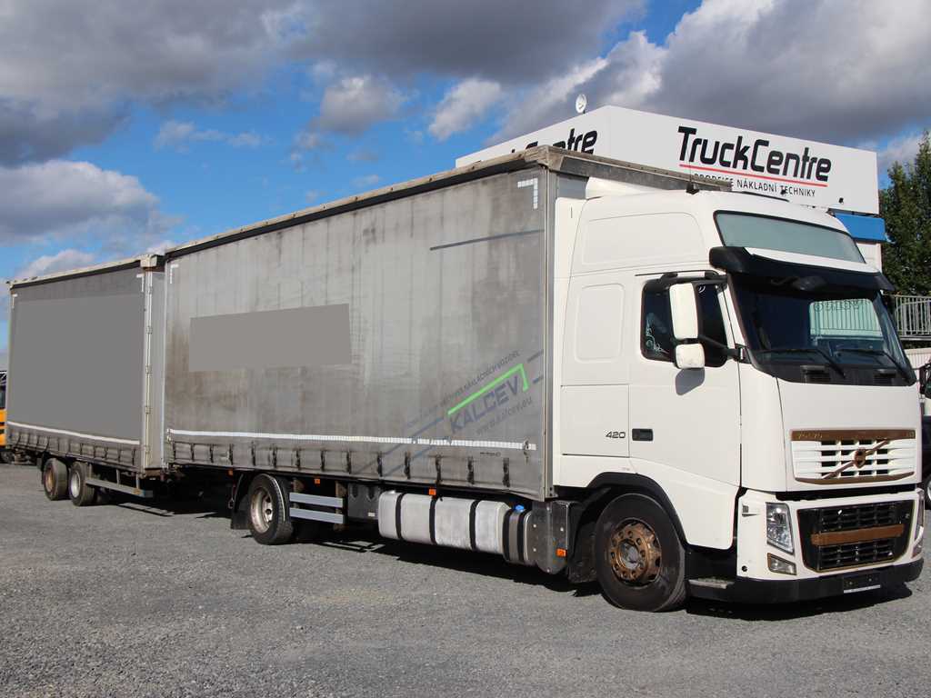 Volvo FH 13 420 EURO 5, 120 cbm  SOUPRAVA