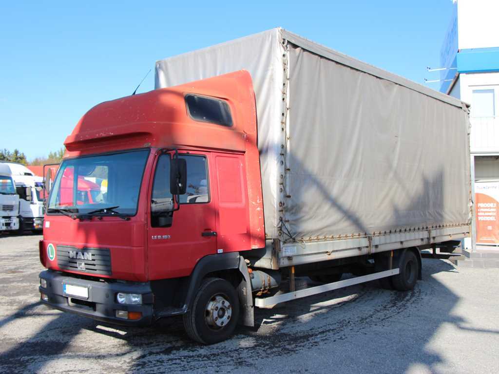 MAN LE 8.180 NÁKLADNÍ AUTOMOBIL VALNIK 4x2