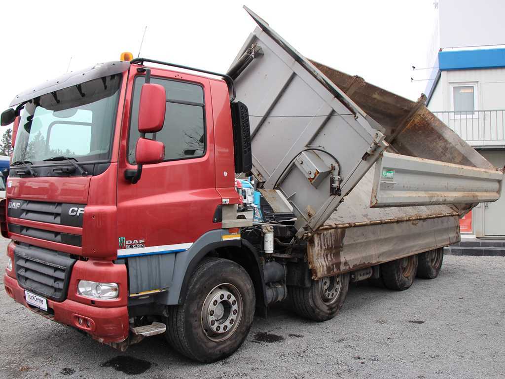 DAF CF 85.460  EURO 5, 8x4, BORMATIC, RETARDÉR