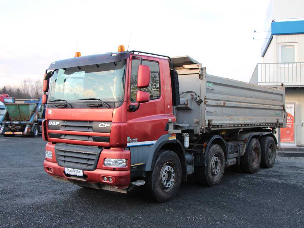 DAF CF 85.460  EURO 5, 8x4, BORMATIC, RETARDÉR