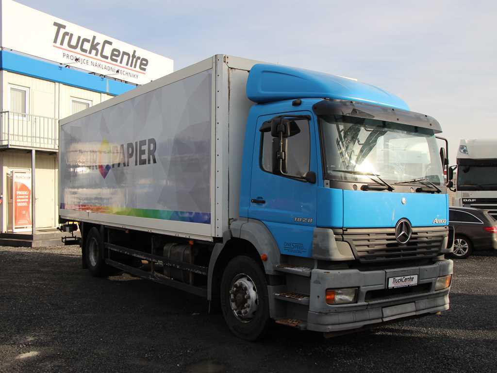 Mercedes-Benz ATEGO 1828 L 4X2, EURO EURO 3, HYDRAULICKÉ ČELO