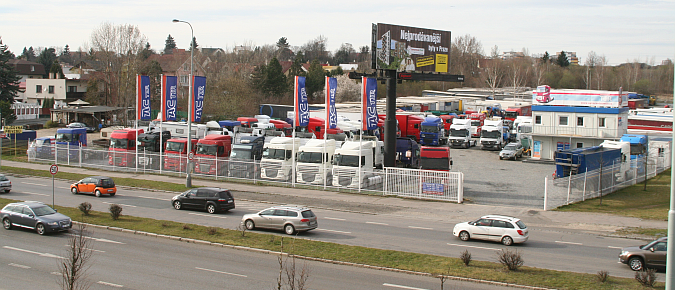 Sprzedaż samochodów ciężarowych i technologii transportu